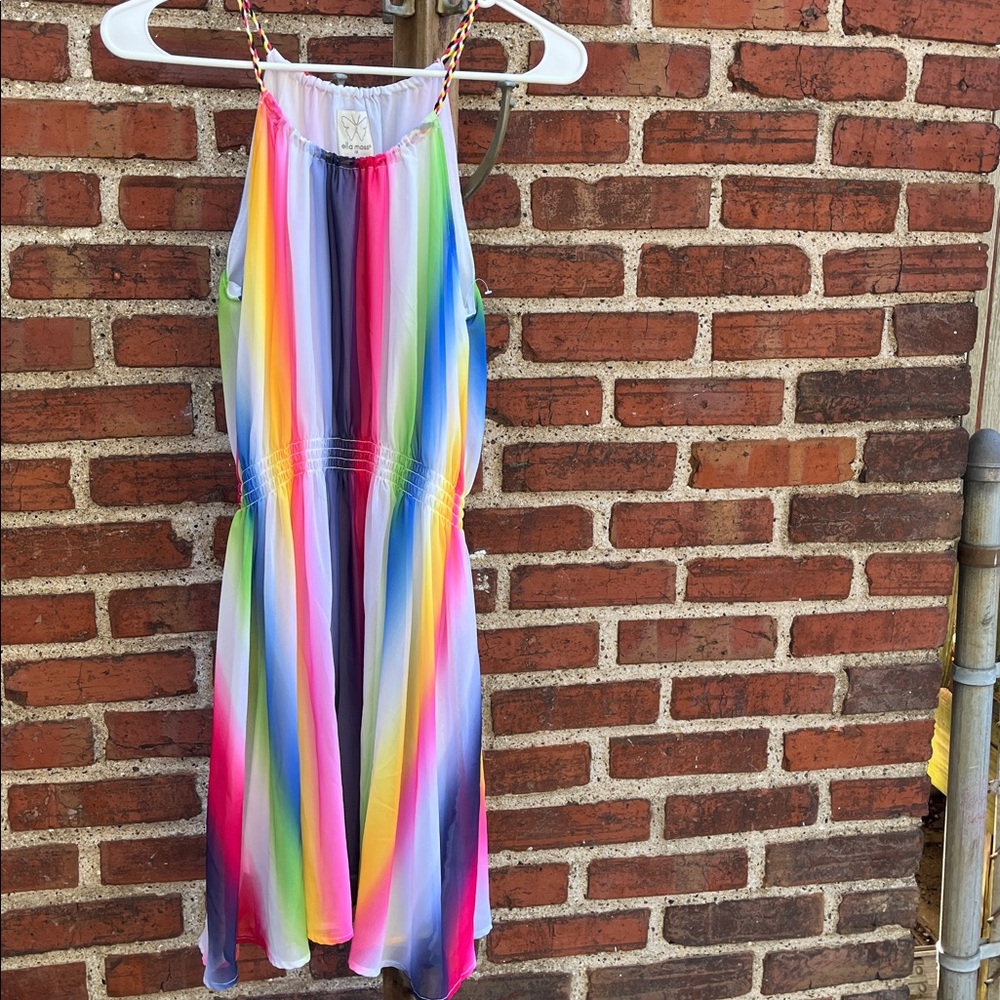 Ella Moss Multicolor Striped Dress